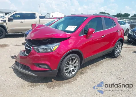 2017 Buick Encore Sport Touring из США, поврежденный, VIN KL4CJ1SM0HB216036